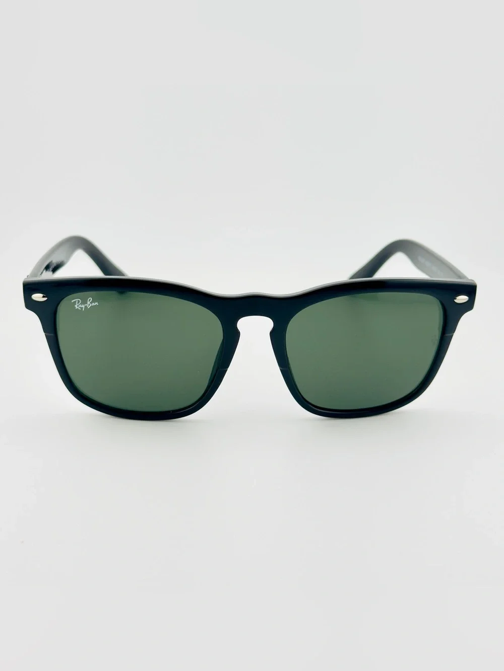 Ray-Ban Steve Sunglasses RB4487 Polished Black Frame with Dark Green Lenses